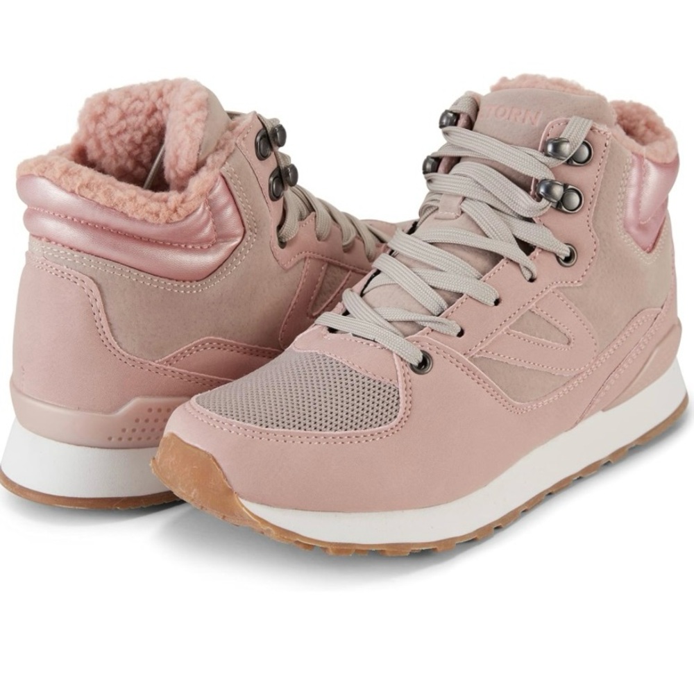 Tretorn lily 2 new qvc pink hiking boots sneakers